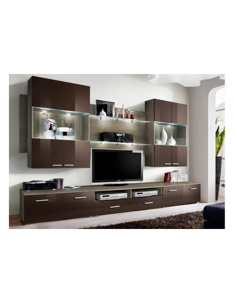 TABLE TÉLÉVISEUR 836 MARRON